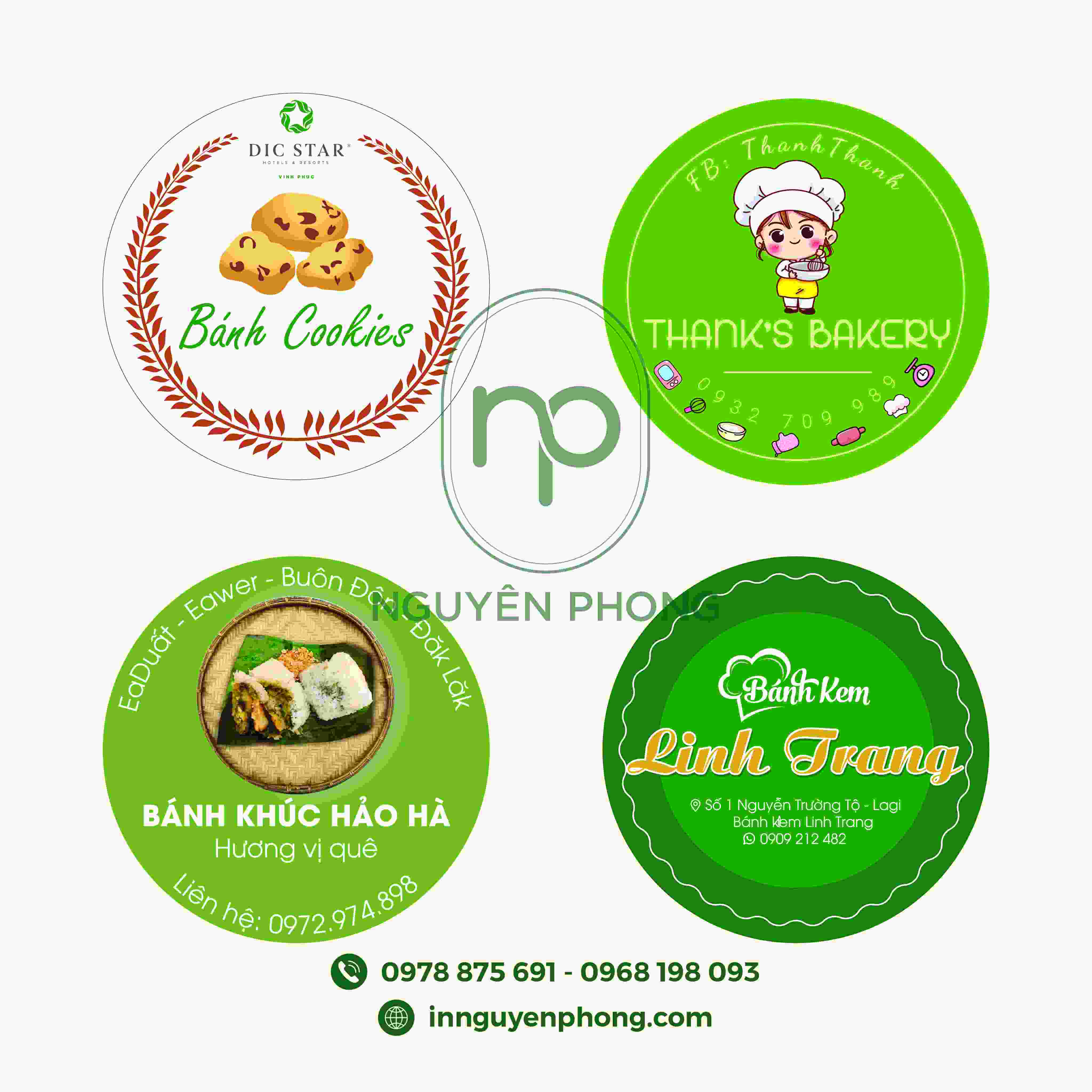 Tem bánh ấn tượng